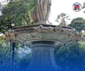 Restauración de pieza de la fuente «Las Tres Gracias»