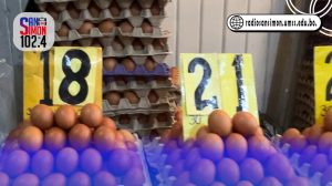 Comerciantes reportan baja en los precios del huevo