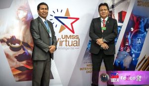 UMSS inaugura su stand en la FEXCO 2026 y presenta su propuesta “Virtual e Inteligente” con nueva oferta académica